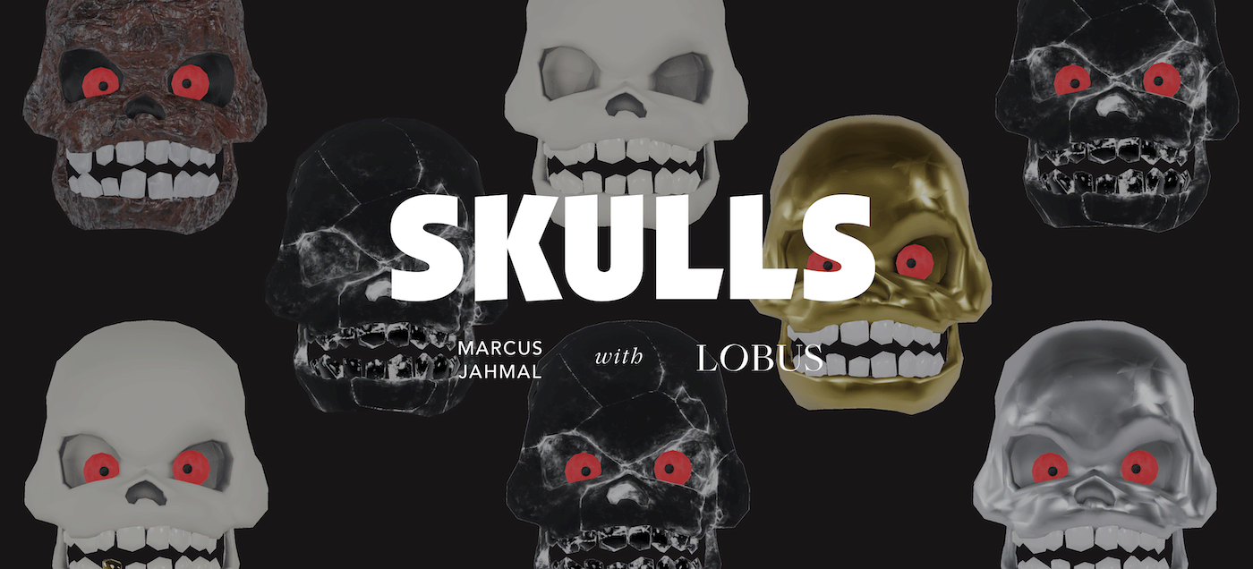 Skulls by Marcus Jahmal